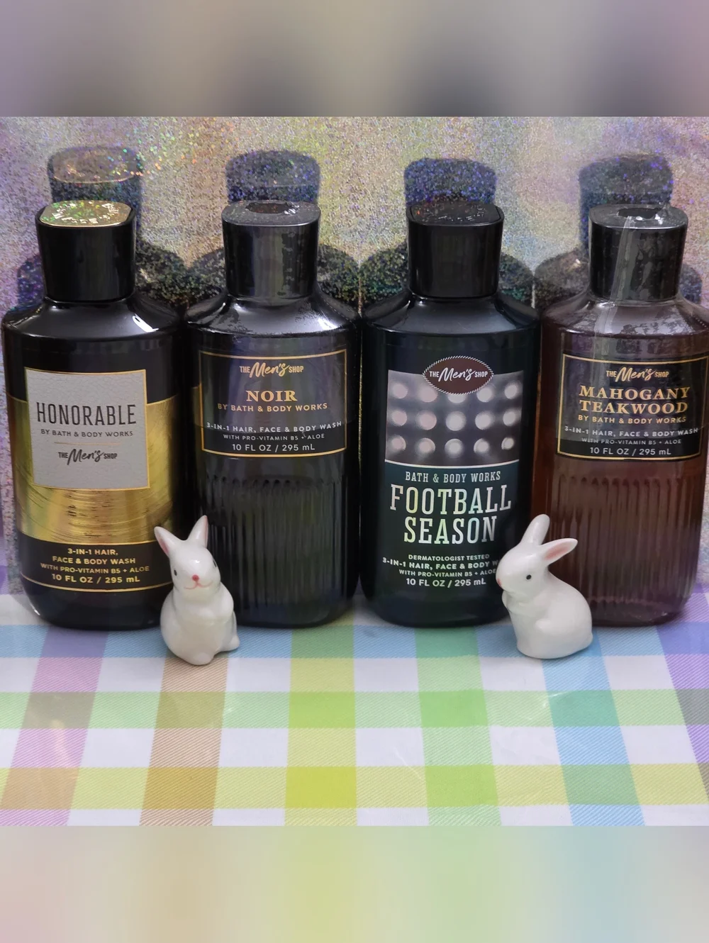 Bath & Body Works Men’s 3-in-1 Body Wash Variety Set of 4 NEW RARE